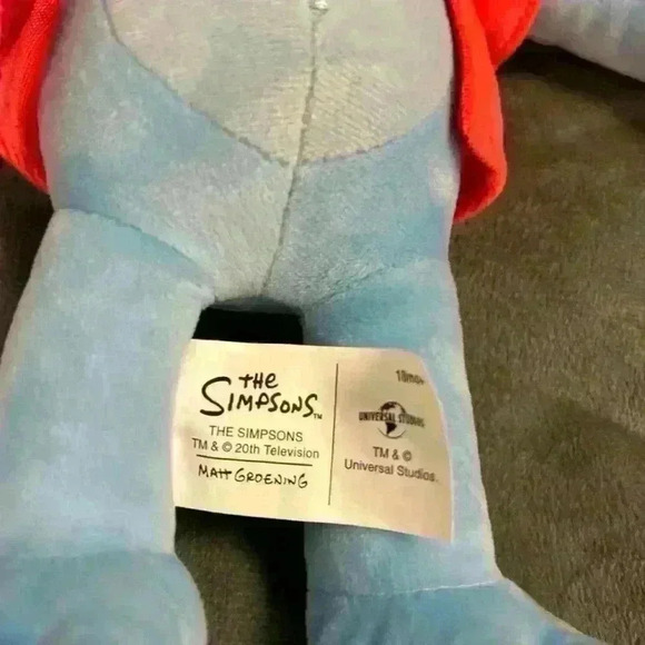 Universal Studios Itchy Scratchy Mouse plush Simpson’s - Picture 5 of 7